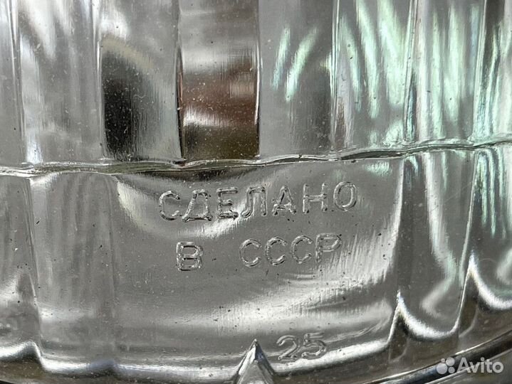 Фара Иж 6В старого образца в сборе с замком зажига