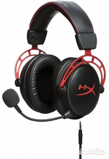 Игровые наушники HyperX Cloud Alpha Red