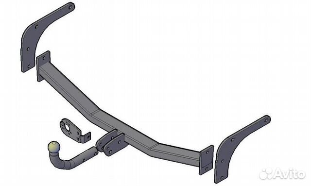 Фаркоп ваз LADA xray 2WD с 2016 г.в