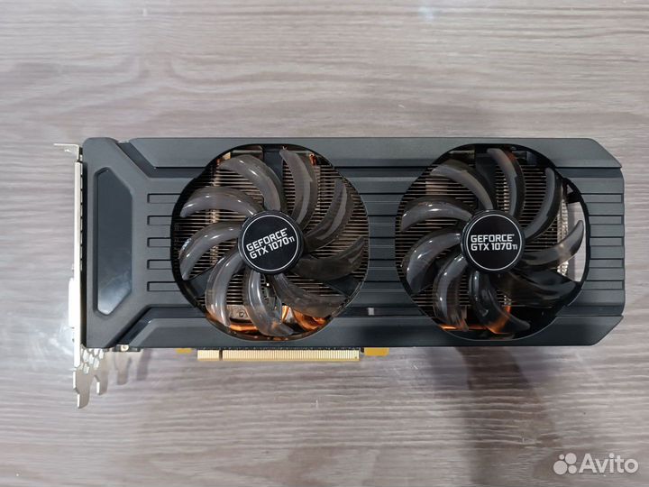 Palit GTX 1070 Ti Dual 8GB с гарантией