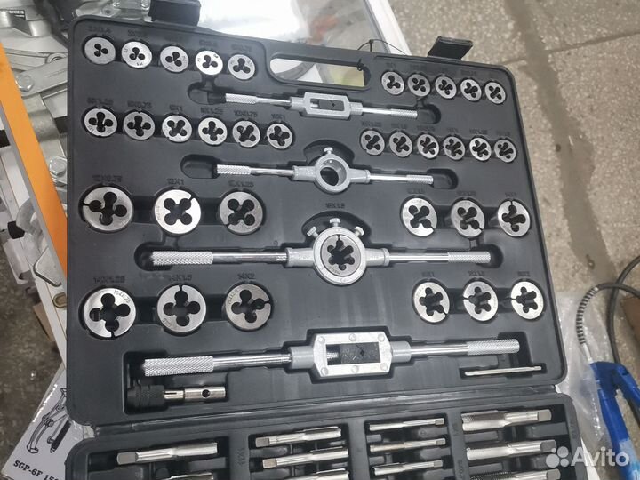 Набор метчиков и плашек 110 пр Forsage