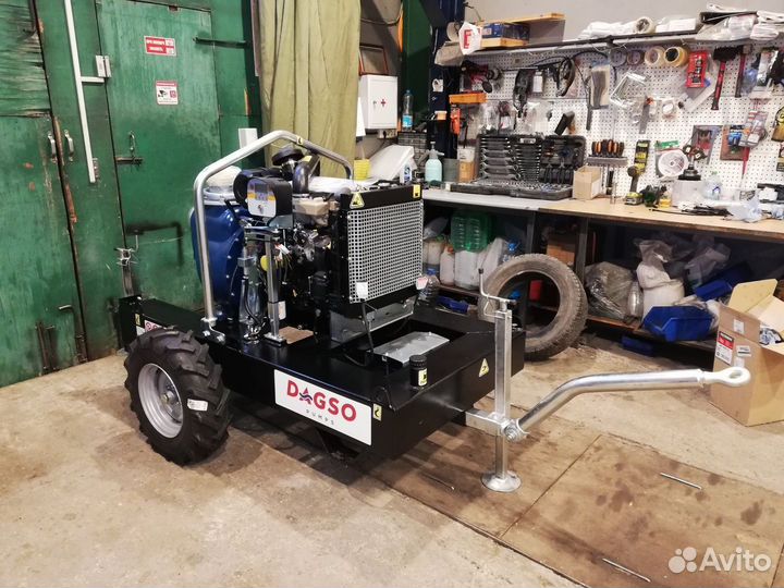 Дизельная мотопомпа Dagso RB 625, 370м3/ч