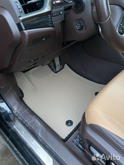 Eva коврики с бортами 3D в авто