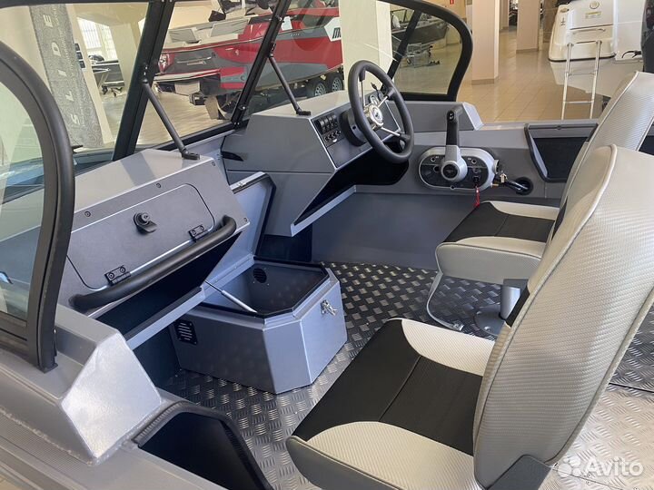 Лодка волжанка 46 fish с mercury F 50elpt EFI