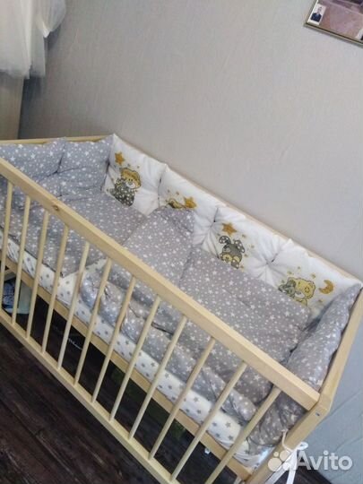 Комплект для новорожденного в кроватку