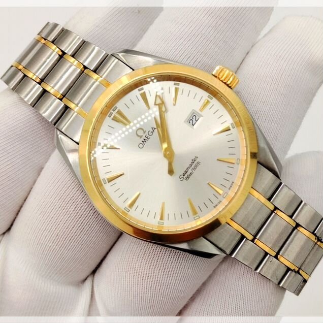 Omega Seamaster aqua terra 18K Gold