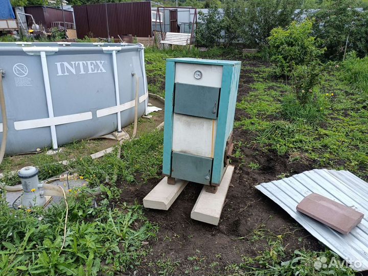 Твердотопливный котел длительного горения бу