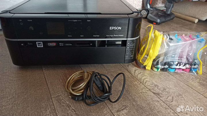 Мфу Epson stylus photo px660 с снпч