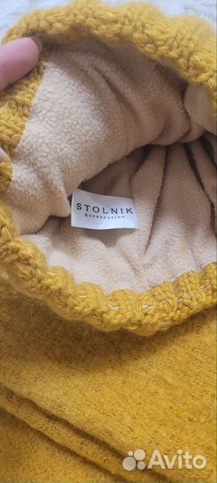 Комплект шапка и шарф