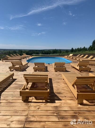 Аренда беседки с бассейном