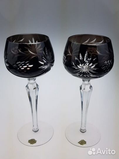 Хрустальные фужеры гдр