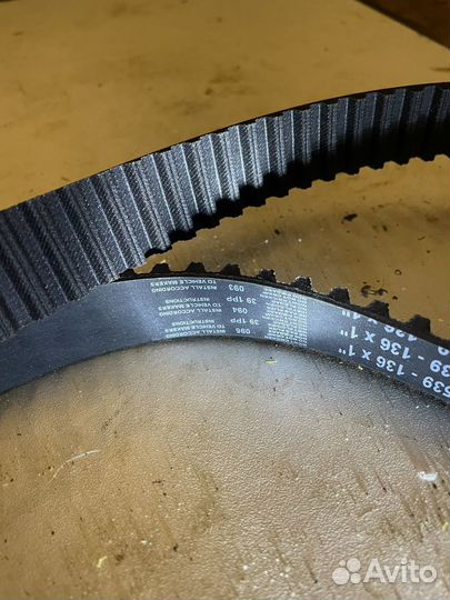 Ремень грм ваз 2110-2111-2112 16v 5539 136зуб