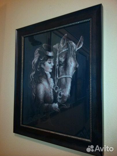 Вышивка крестом и бисером на заказ