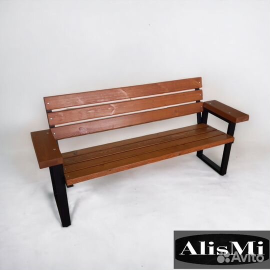 Скамейка в стиле лофт
