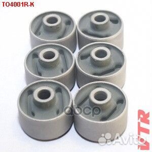 TO4001R-K комплект сайлентблоков муфты карданно