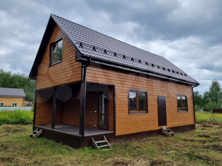 Дом 130 м² на участке 8 сот.