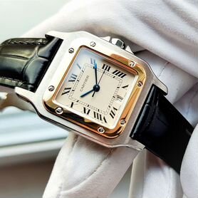 Cartier Santos Galbée Steel/18K Gold 29*41mm