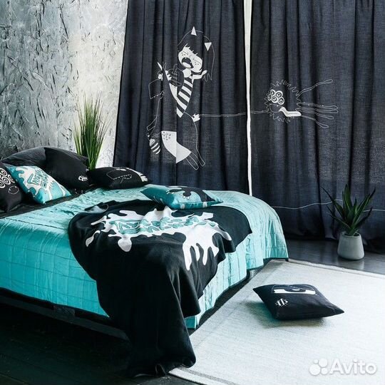 Шторы комплект 2шт блэкаут