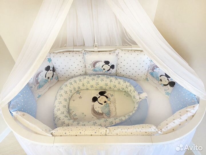 Комплект с бортиками в кроватку