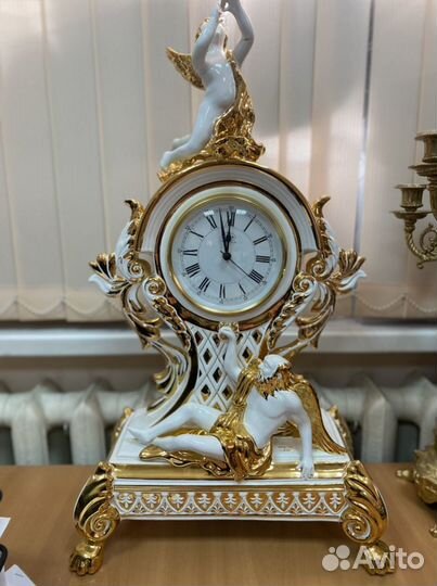 Часы каминные Италия 70*40*20 см