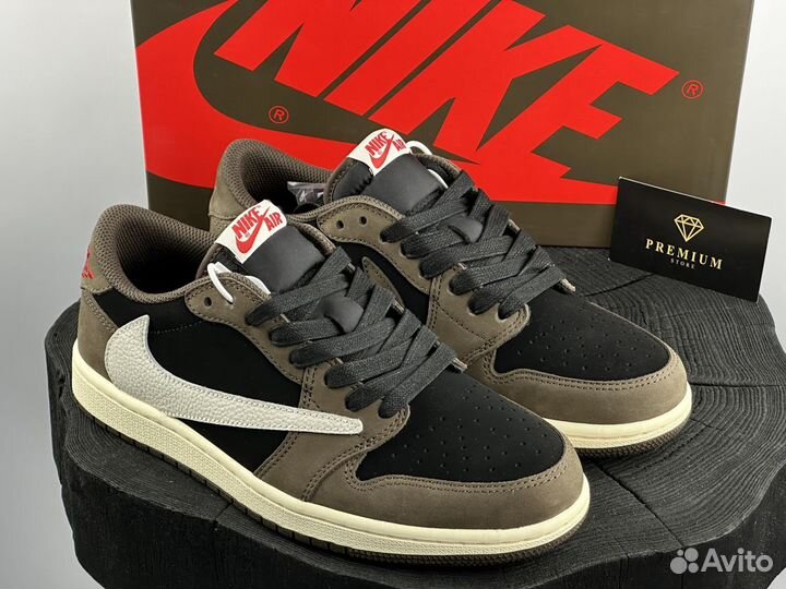 Nike Air Jordan 1 Travis Scott Dark Mocha (prem)