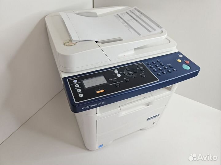 Лазерный мфу Ч/Б Xerox WorkCentre 3315