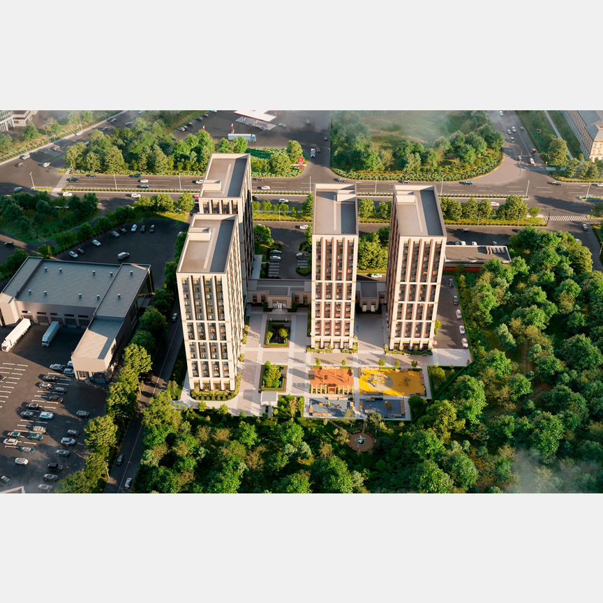 Апартаменты-студия, 20,6 м², 3/16 эт.
