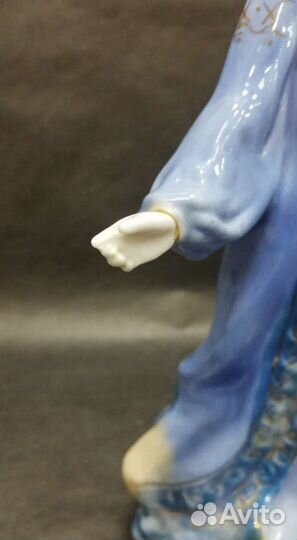 Фарфоровая статуэтка Хозяйка медной горы, Гжель