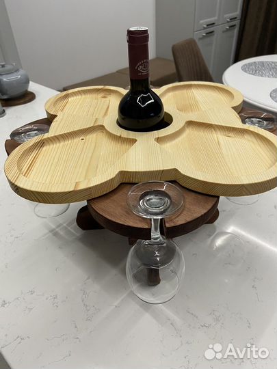 Винный столик+менажница