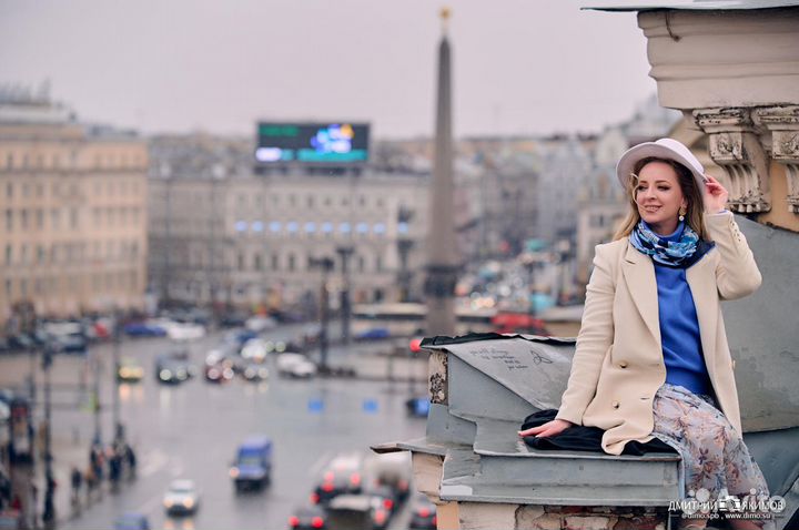 Фотосессия на крышах