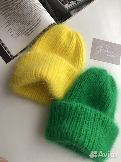 Шапочки из пуха норки