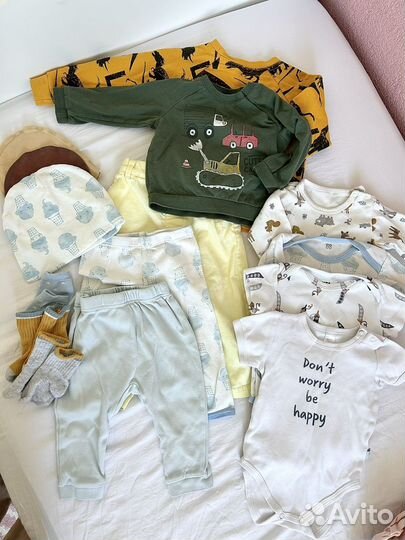 Летняя одежда на мальчика 68-80