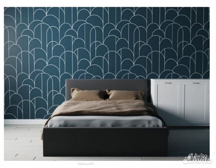 Кровать 1600 Эко Стандарт с ортопедическим основан