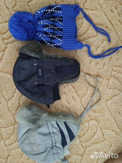 Шапочки 50-52р, 48, 54р