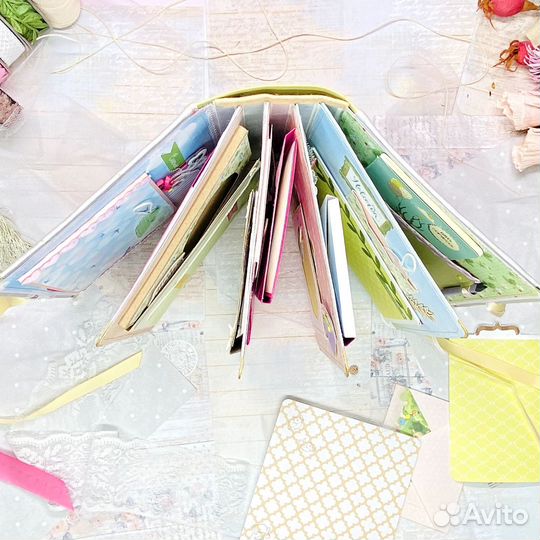 Альбом скрапбукинг для фотографий ручной работы