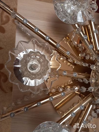 Люстра потолочная бу