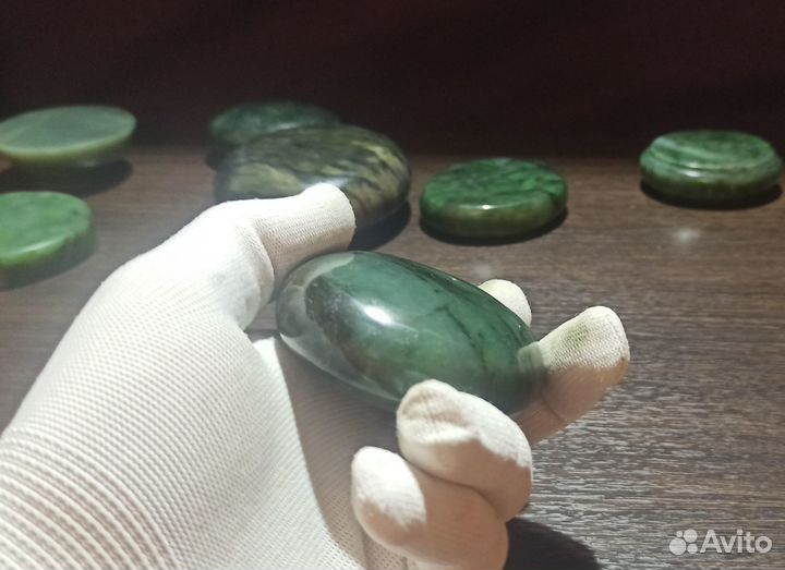 Нефритовый массажер, камни для стоун терапии