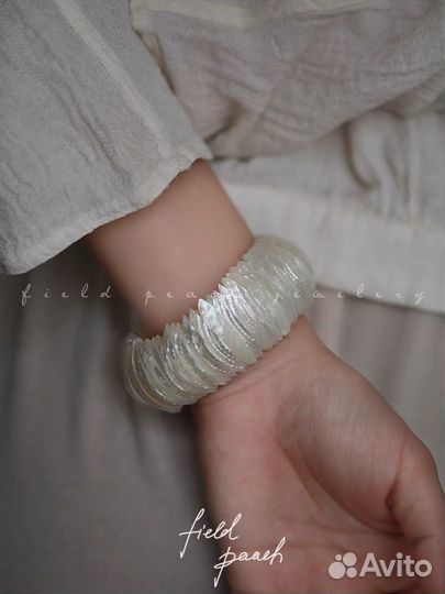 Браслет натуральный жемчужный