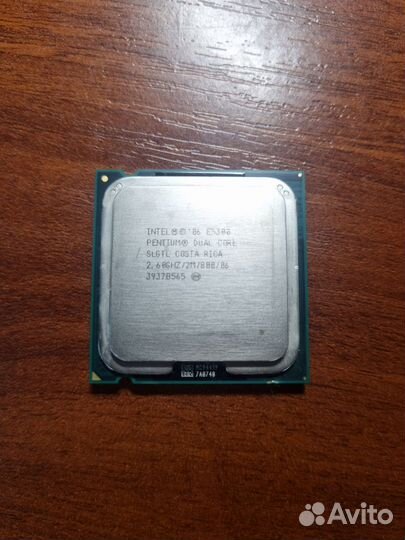 Процессор intel pentium e5300 dual core 2.6 Ghz