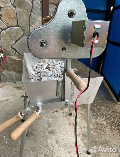 Мангал автоматический угольный