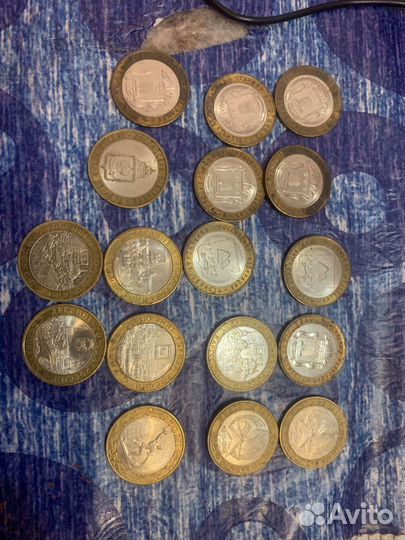 Юбилейные монеты 10 рублей