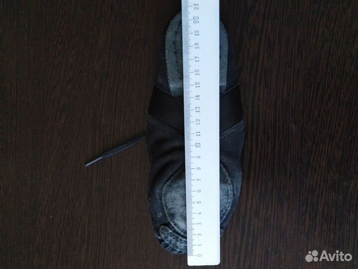 Джазовки тканевые черные (6М)