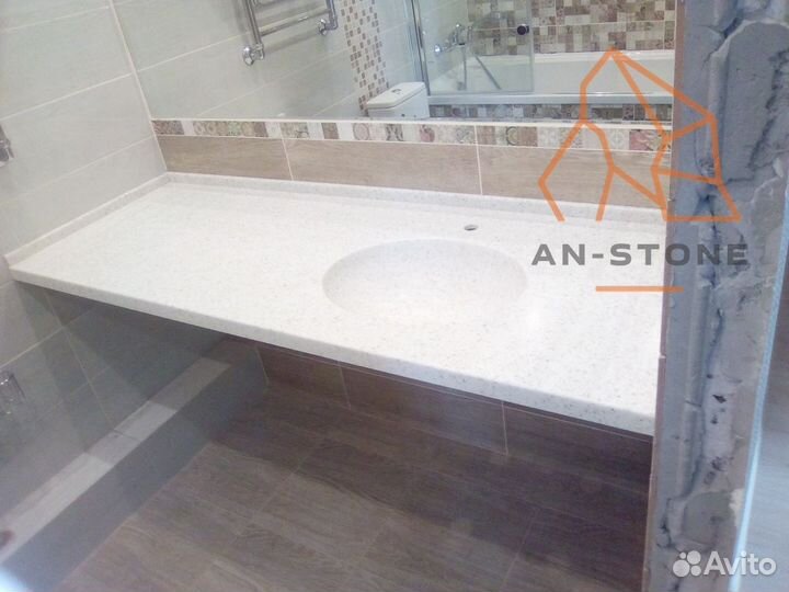 Столешница из камня для ванной