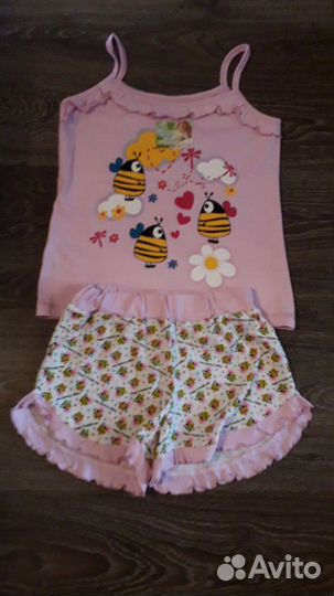 Комплект домашний(майка, шорты), новый, р.46