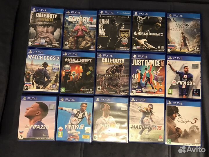 Игры для приставок ps4
