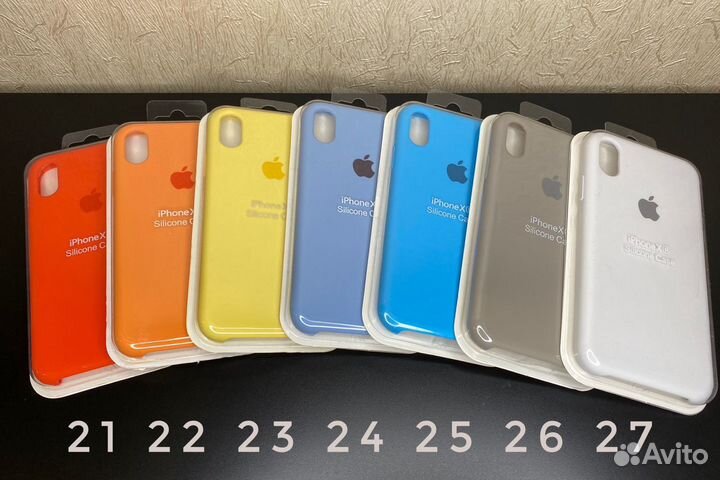 Silicone Case. Чехлы для iPhone