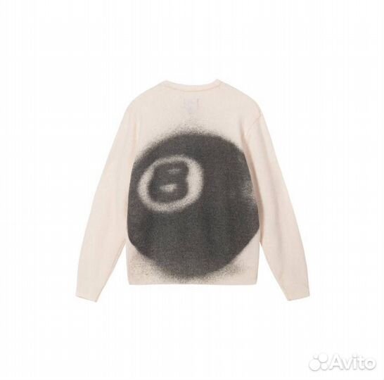 Stussy 8 Ball Spray Sweater