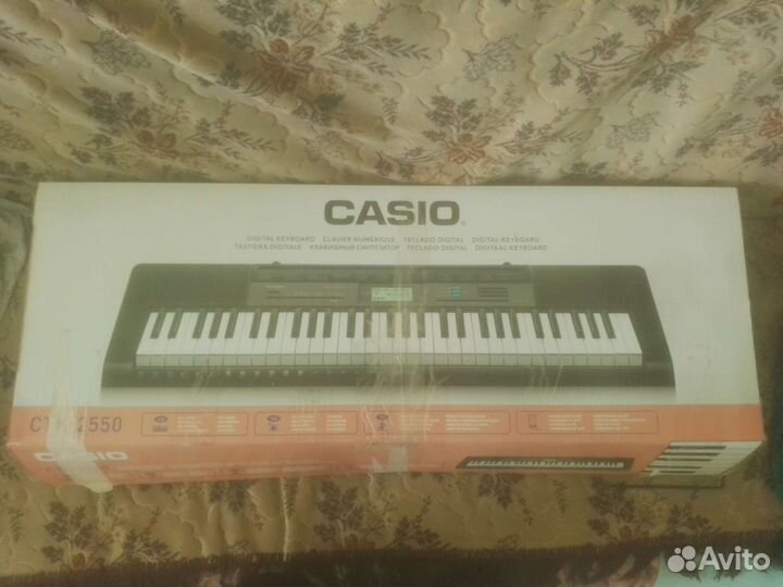 Синтезатор casio CTK 2550