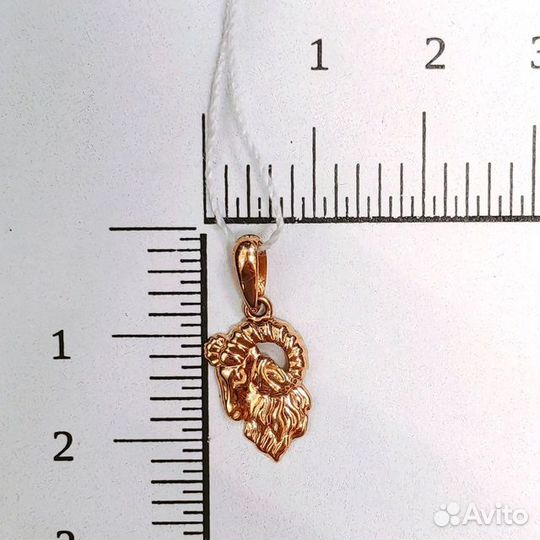 Золотая подвеска