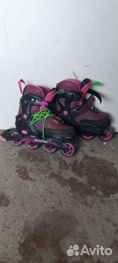 Роликовые коньки детские 2 в 1 34-37 размер